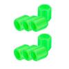 Glow-in-The-Dark Tire Valve Caps Set Universal Waterproof Lights Stem Covers Wear-Resistant Vehicle Tire Valve Caps