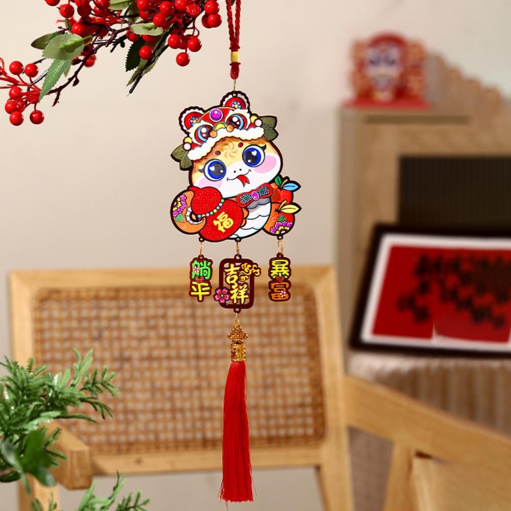 Traditional Spring Festival Door Decoration Paper New Year Hanging Ornaments  Wedding