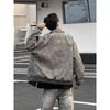 Men's Velvet Feel Snowflake Lapel Leather Jacket - 2025 Autumn Fashion Casual Wear