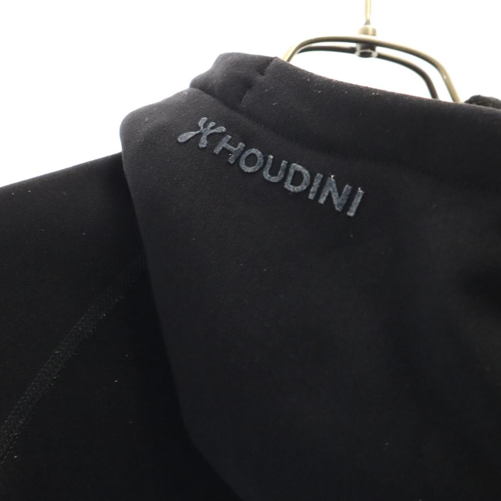 HOUDINI Long sleeve Zip hoodie M black Outdoors Men's Used