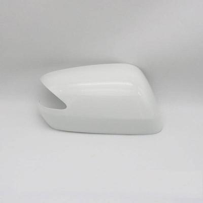 White Right Side Rearview Mirror Cover for Honda Fit Jazz 2008 2009 2010 2011 2012 2013 Mirror (with Light)