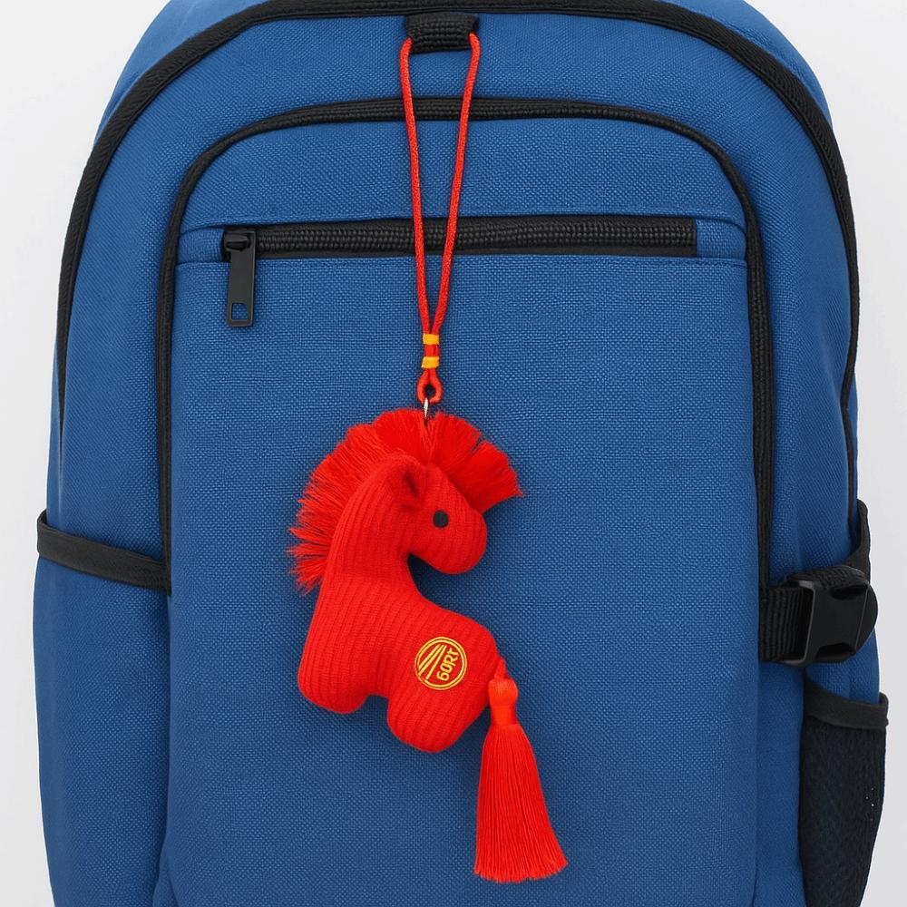 Handmade Hanging Pony Doll PP Cotton Zodiac Pony Figurine Pony Keychain  New Year Gift