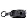 Car 3 Button Key Fob Cover Case Holder Bag Shell Fit For Mercedes-Benz A B C E S CLA GLE GLS W213 W205 W463 Carbon Fiber Style