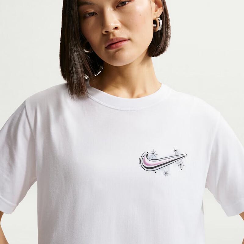 Nike Women's Loose Fit Casual Short-Sleeve Top