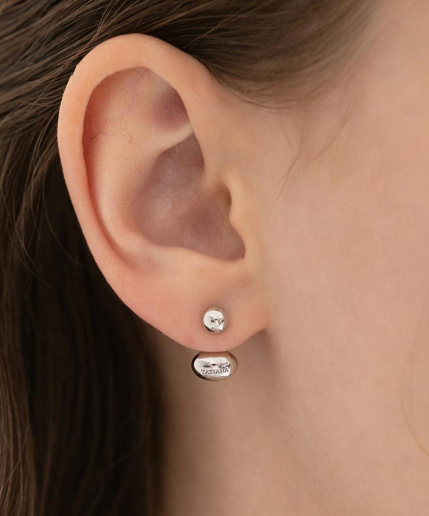 Tatiana Pebble Ball Ear Jacket Earrings Ec3299
