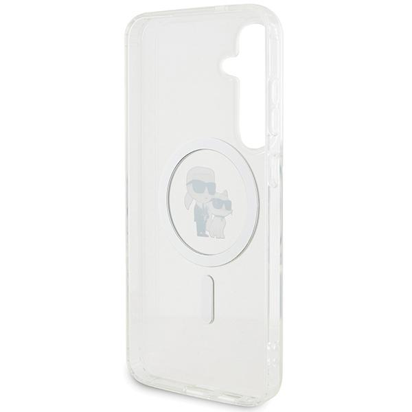 Karl Lagerfeld Klhms24Shgkcnot S24 S921Transparent Hardcase Iml Karl&Choupette Magsafe