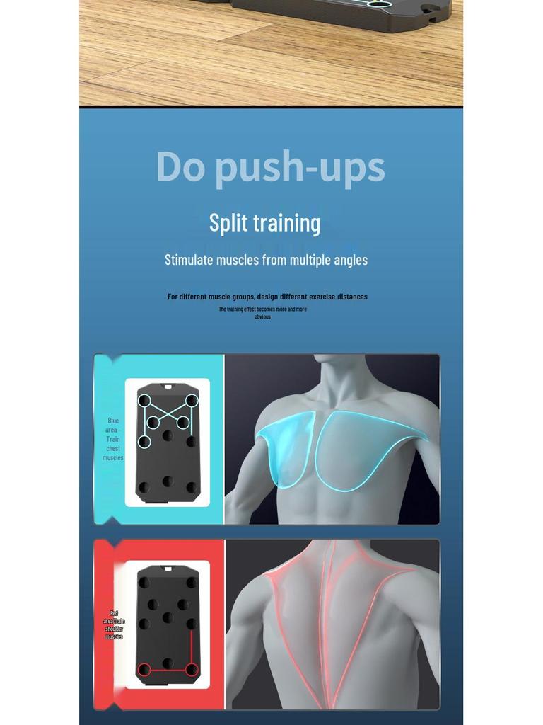 Multifunctional Push-up & Abdominal Muscle Trainer for Home Fitness