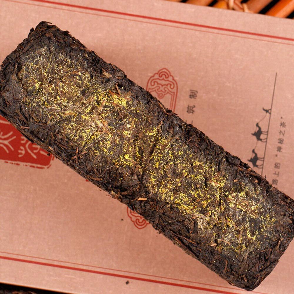 1kg Anhua Black Tea Jinhua Handmade Fu Brick Tea Tianjian Raw Material Black Tea