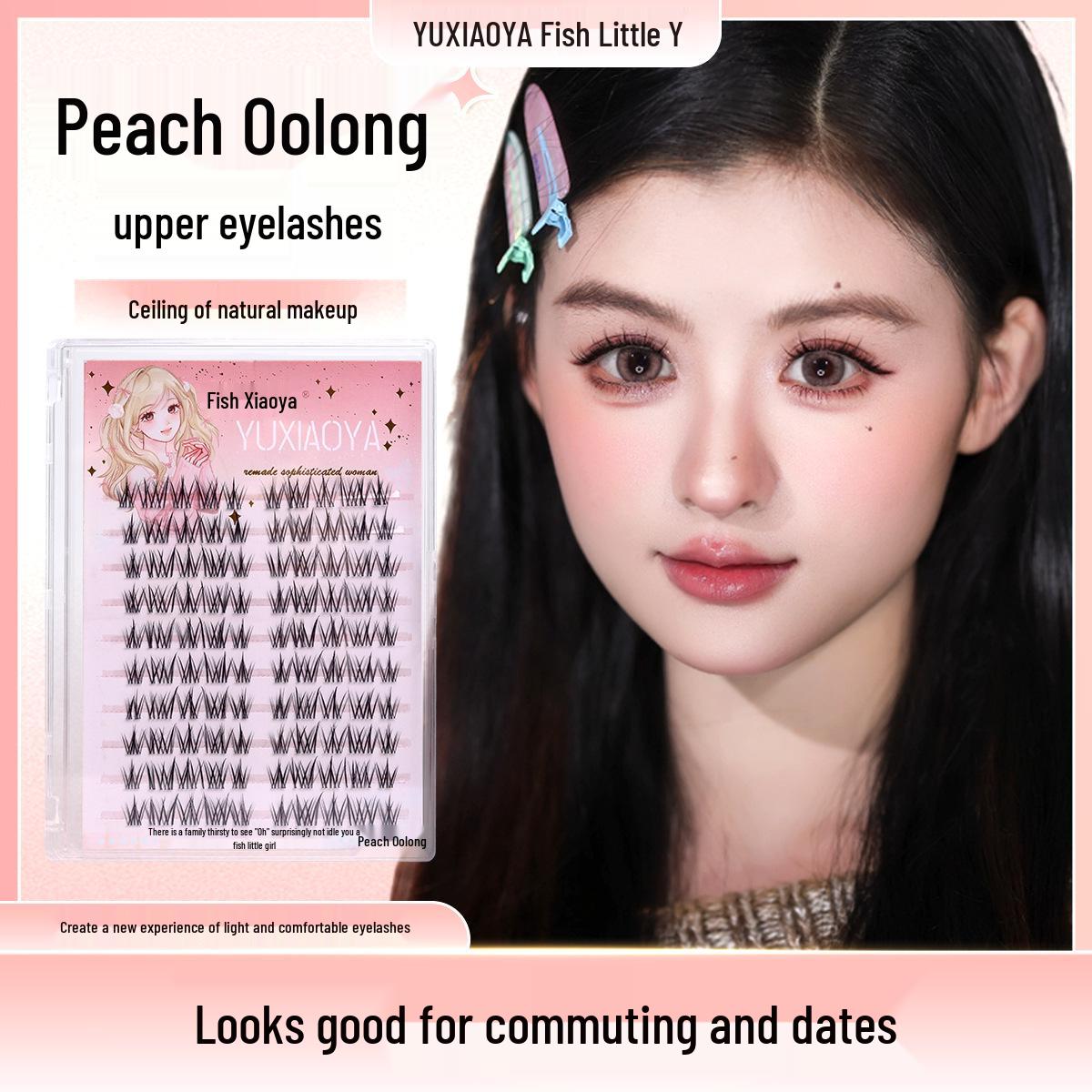 Yu Xia Ya Peach Oolong Natural Manga Eyelashes