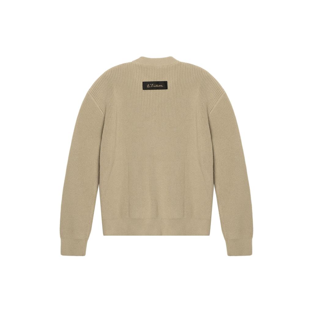 Louis Vuitton Knitwear Men's Beige 1A8P3Y
