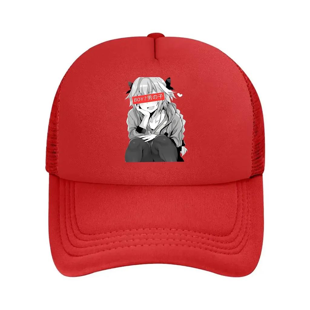 Anime Character with BOY Mesh Baseball Cap