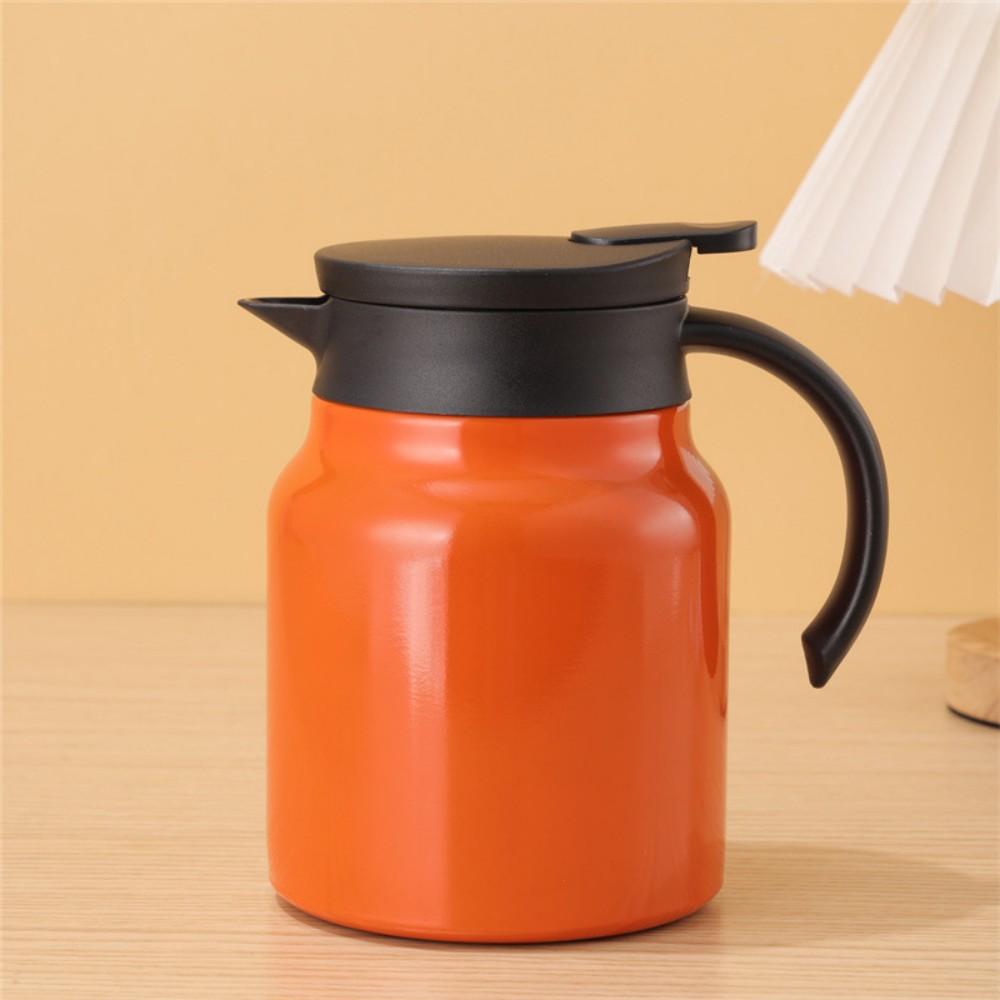 1000ml Thermal Coffee Carafe Large Capacity Insulated Water Pitcher Stainless Steel Tea Pot Leak-Proof Vacuum Insulated Carafe