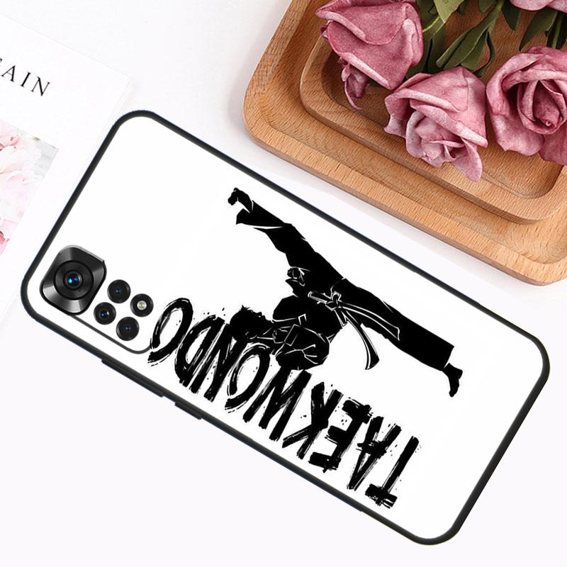Kung Fu Taekwondo Karate Case For Xiaomi Redmi Note 9 10 11 12 13 14 Pro 9S 10S 11S 12S Redmi 14C 13C 10C 12C Cover