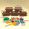 Set  MOC Bricks Coffee Cupboard Microscope Toilet Air Conditioner Desk Educational Building Blocks Toys Kids Gifts