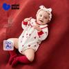 Minibala Newborn Year of the Horse Romper