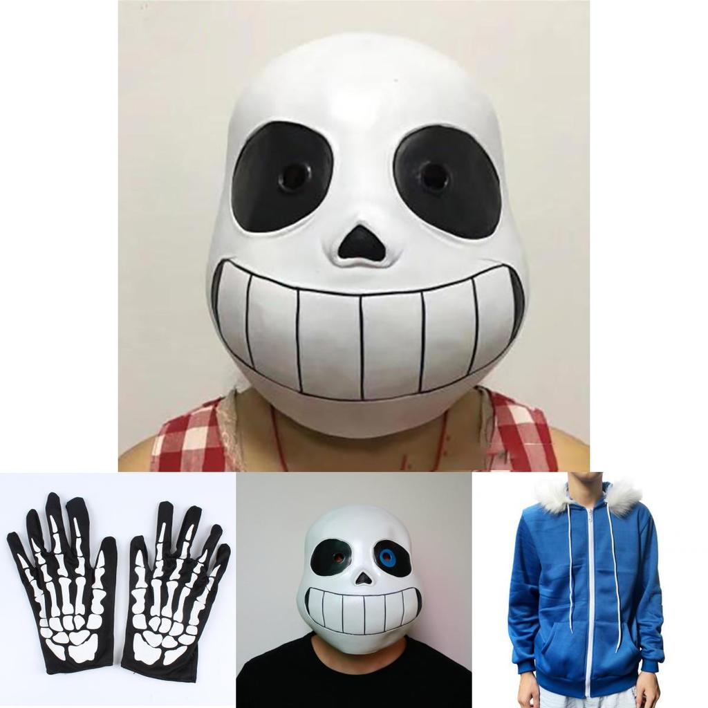 Classic Game Undertale Sans Cosplay Costume Hoodie With Comfortable Shorts And Gloves