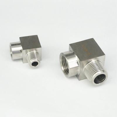 2800psi 1/8" 1/4" 3/8" 1/2" NPT Female To Male Elbow Fitting 304 Stainless Steel Water Gas Oil