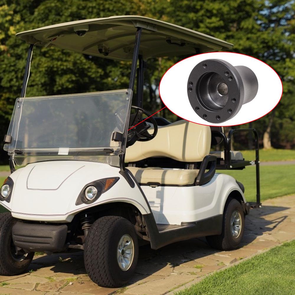 Golf Cart Steering Wheel Base Adapter for EZ-GO TXT RXV - E Style Car Modification Accessory