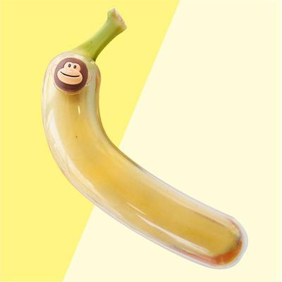 Plastikowe Etui do Przechowywania Bananów Klasy Spożywczej Wielokrotnego Użytku Kształt Bananowego Pudełko do Przechowywania Bananów Odporne na Zgniecenia Odporne na Zużycie Uchwyt na Banany
