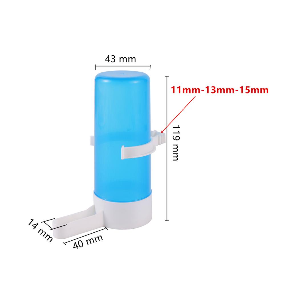 1Pc Parrot Automatic Drinker Pet Bird Feeder Automatic Feeding Tool Can Hang Bird Cage Pet Bird Supplies