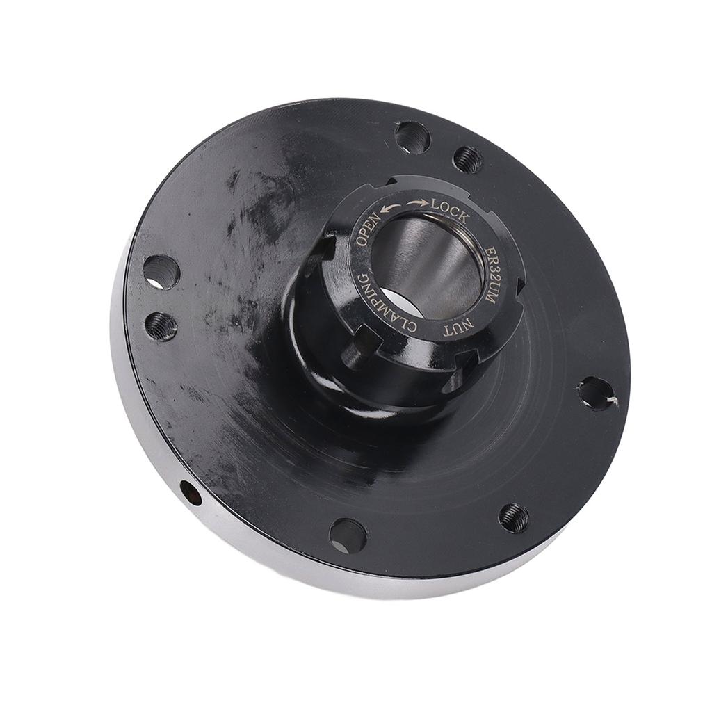 Spannzangenfutter, 7 Löcher, 4,92 Zoll Durchmesser, 1,97 Zoll Höhe, für CNC-Fräsmaschinen, Drehmaschinen, Gravur