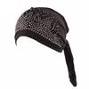 Fashion Women Lady Rhinestone Hat Cap Hair Loss Cover Soft Head Scarf Headwrap