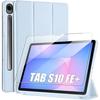 Case + Tempered Glass for Samsung Galaxy Tab S10 FE Plus, Anti-Scratch with Stand - Navy Blue