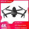 GPS RC Drone with Camera 4K 5G Wifi 3-    35mins   Time Brushless Quadcopter Obstacle Avoidance Fly Around with Storage Bag 2 Battery