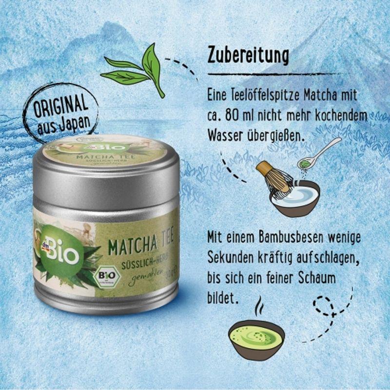 DM Bio Grüner Tee Pulver 30g