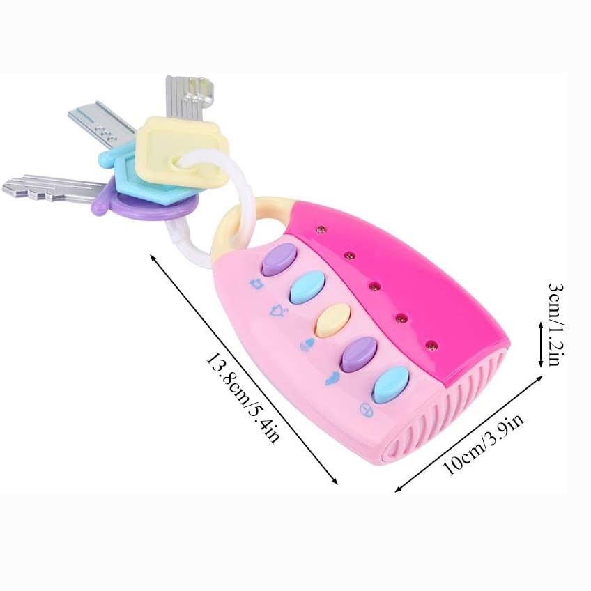 Buy Musical Car Key Toy Colorful Baby Smart Remote Key Toys Sound