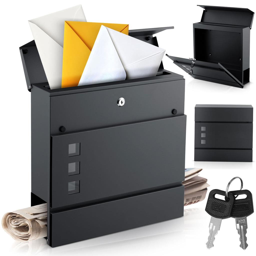 Mailbox 37x37x10.5 Cm Anthracite HM-863