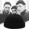 Brimless Hip Hop Beanie Skullcap Street Women Men SkullCap Portable Melon Cap Street Knitted Hats Fashion Headwear Caps 1pc