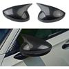 Seitenrückspiegel-Schutzabdeckung Formteil im Carbonfaser-Stil für 2023-2025 Acura Integra (Spiegelkappe - für ohne Blinker)