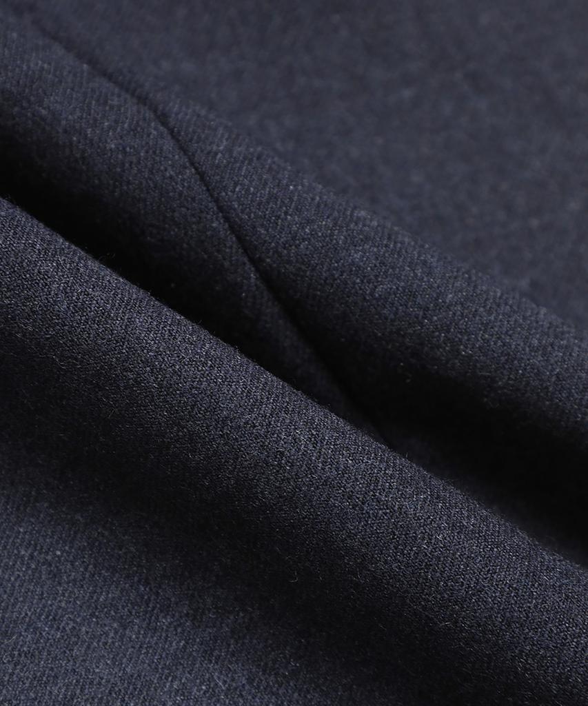 BROOKS BROTHERS Classic Fit Flannel Trousers (Navy) (Bbptmf6435Qef)