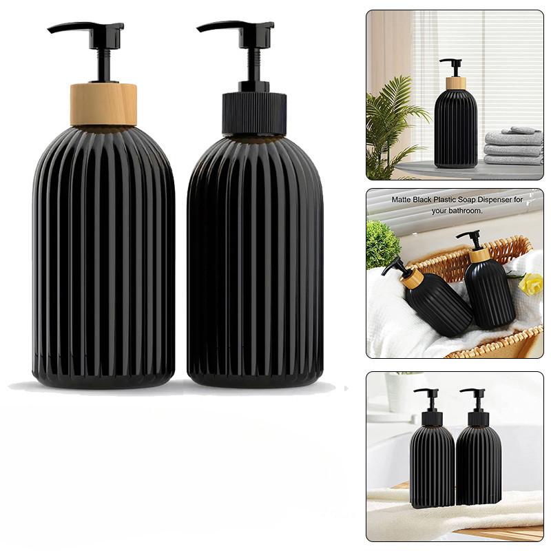 Refillable Strip Soap Dispenser Hotel Wall Mounted Soap Dispenser Set Hand Sanitizer Shampoo Conditioner Bottle Holder for Shower Wall