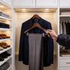 Wooden Coat Hanger With Shoulder Support For Home And Retail Use