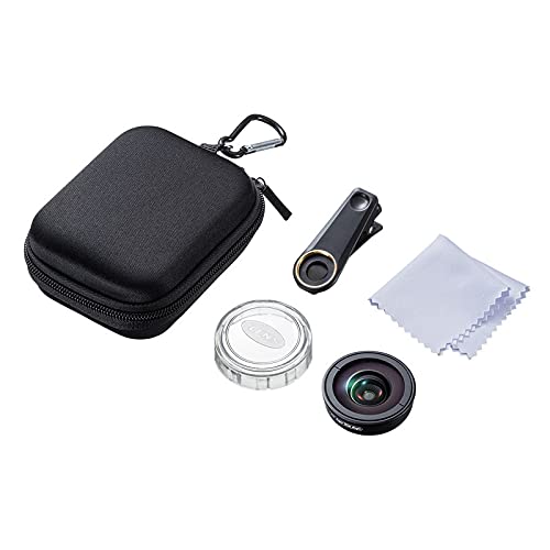 Sanwa Supply CMS-LENS1BK Wide-Angle Lens for Laptop Cameras