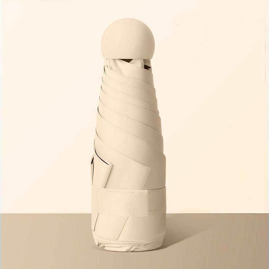 Dual-Use UV Protection Folding Umbrella for Sun and Rain with Custom Logo
