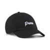 Cotton Baseball Cap ESS SCRIPT Dad Cap 027039 Black [Puma] (01)