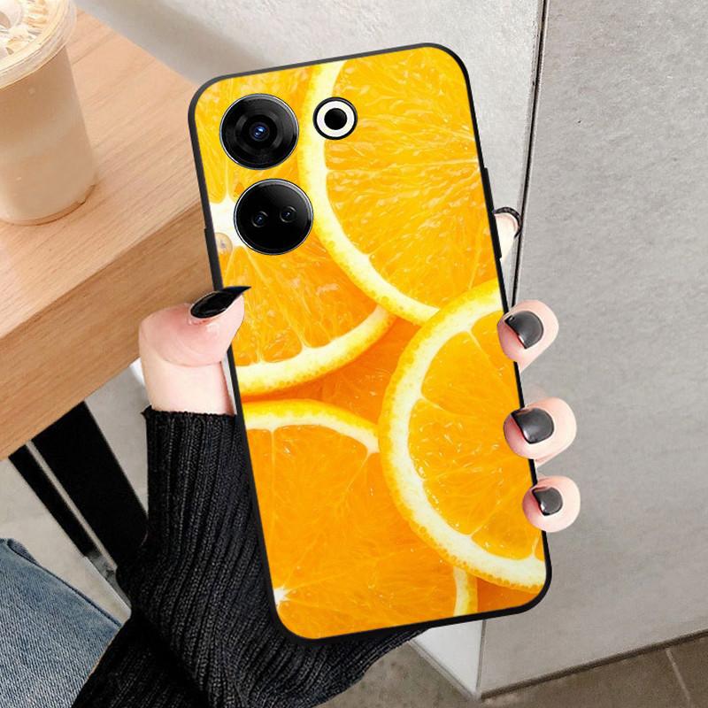 For Tecno Camon 20 4G Case Cover For Camon 20 Pro 4G Fundas Black Soft Silicone TPU Protective Phone Case Camon20 Shell Coque