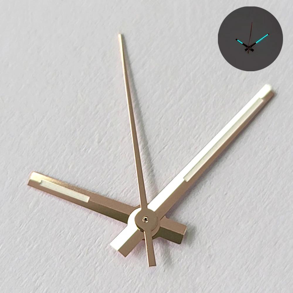8*12*12.5mm NH35 Hands Rose Gold Silver Gold Watch Hands Green Luminous For NH35/NH36/4R/7S Movement Watches Pointers