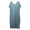 Beauty Products ATON Made In Japan Short Sleeve V Neck Long Dress Women Used