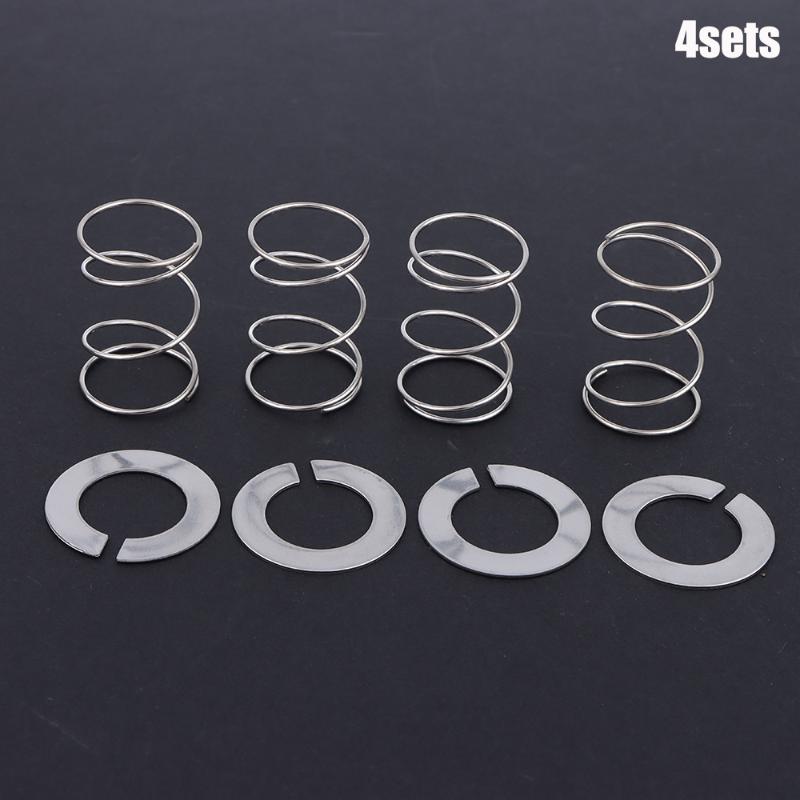 4 Sätze Edelstahl Feder und Unterlegscheiben Kit für Standmixer Schnelle Installation Ersatzzubehör und Upgrade-Teile