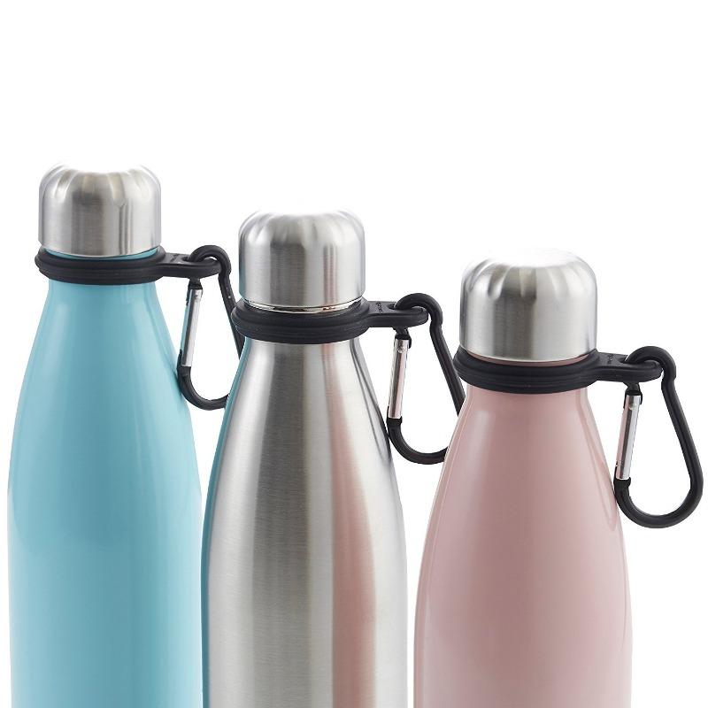 5pcs Silicone Hand-Held Buckle Water Bottle Run Outdoor Cycling Kettle Clip Backpack Hooks Cola Rock Climbing Sports Accessories