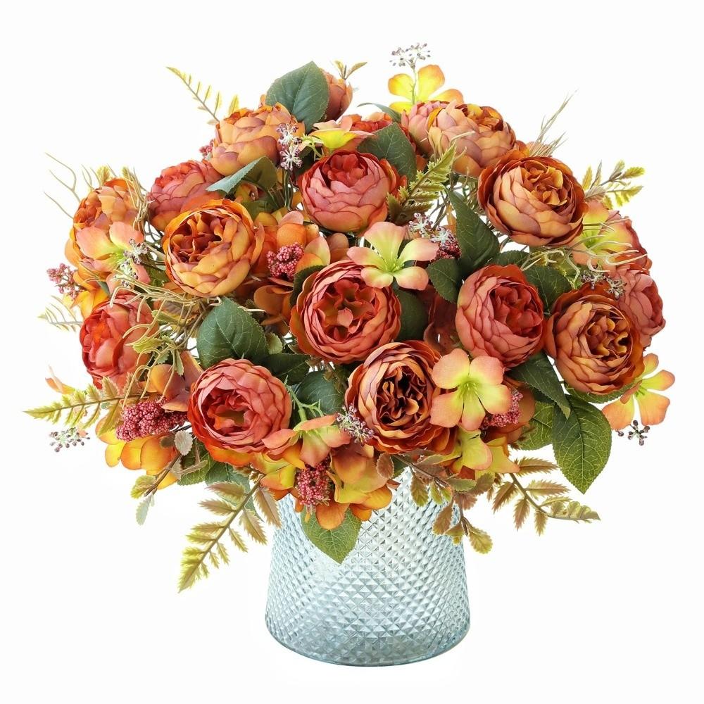 DIY Simulation Flower Bundle Design Fake Flower New Artificial Flower  Party Decor