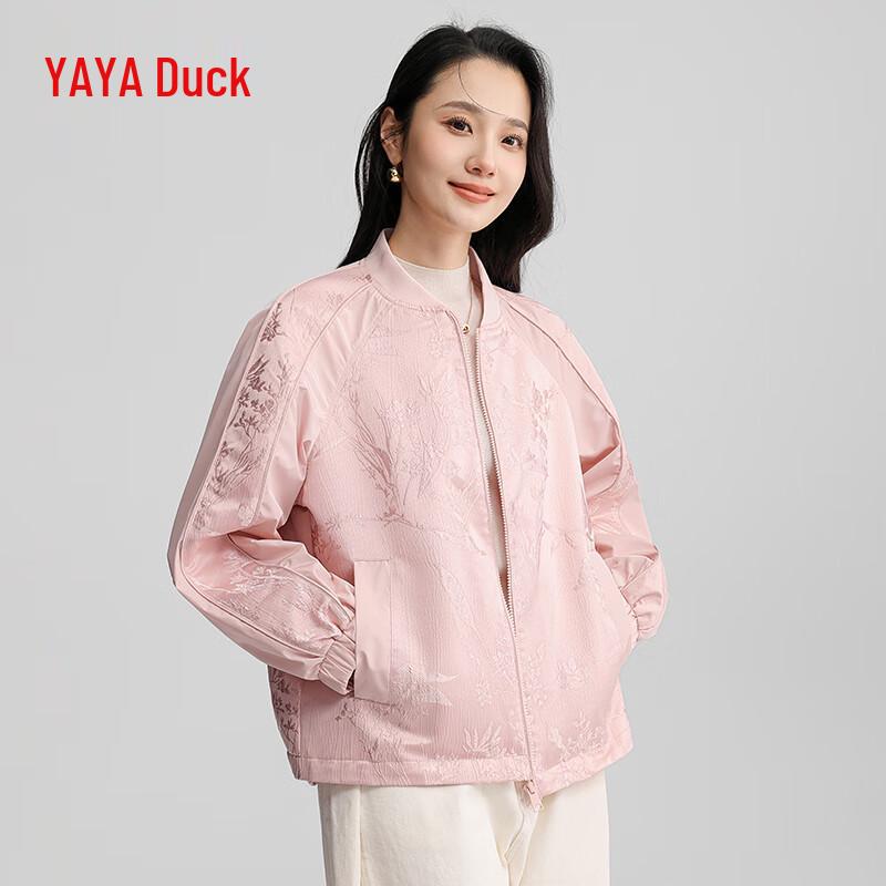 Yaya Women's 2025 New Chinese Style Bomber Jacket