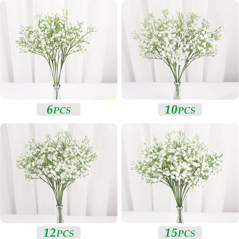 63cm Babies Breath Artificial Flowers Plastic Gypsophila Floral Bouquets for Home Room Decor Party Wedding Decoration Ornament