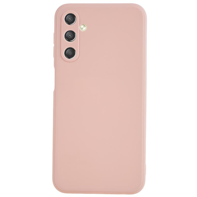 Back Shell for Samsung Galaxy A24 4G (162.1 X 77.6 X 8.3mm) Precise Cutout TPU Phone Case Straight Edge Phone Cover