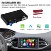 BGM1 CARABC Бездротова коробка Carplay Для Peugeot Citroen SMEG SMEG+ Picasso C4 C5 DS4 DS3 308 508 208 3008 Android Auto Модуль AirPlay