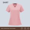 Women's Quick-Dry Surgical Scrub Suit - Elastic Short-Sleeve Workwear for Medical Staff